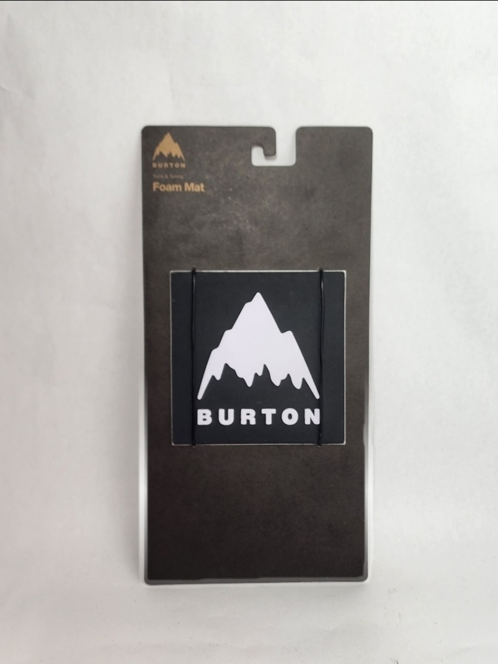 Burton Foam Mat Stomp Pad 4.5" Snowboard Traction Guard Black White New